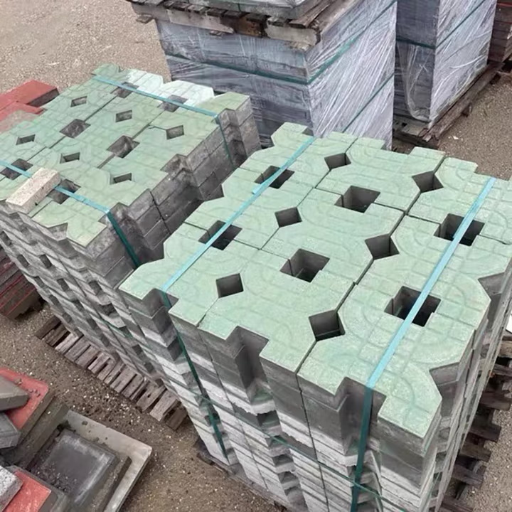 人行道園林建筑滲水磚 深灰色透水磚 耐腐蝕強抗壓 彩色面包磚 